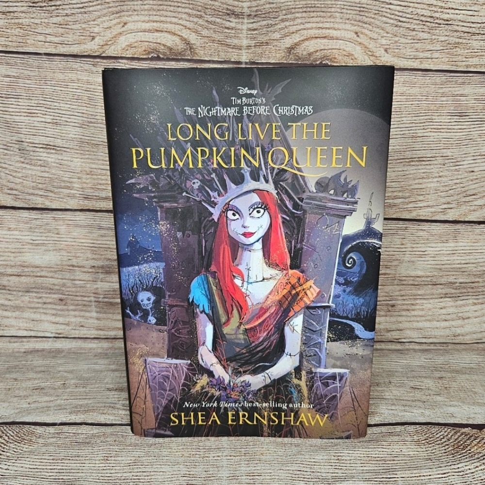Long Live the Pumpkin Queen Nightmare Before Christmas hardcover book